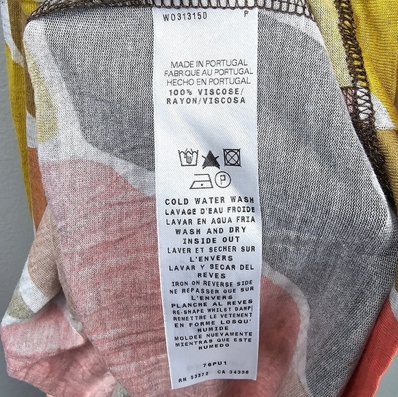 FRENCH CONNECTION Spaghetti Strap Dress Multi-colored Womens Size S - Picture 13 of 13